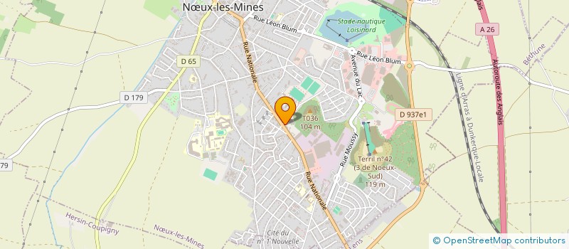 localisation de l'entreprise MOGADOR  NUX-LES-MINES