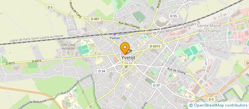 localisation de l'entreprise MOGADOR  YVETOT