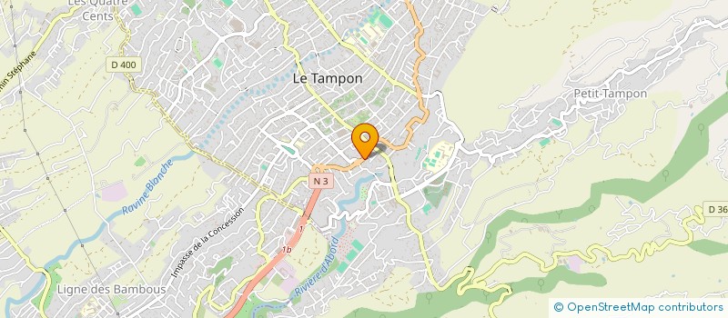 localisation de l'entreprise MOGADOR PHARMA CONSEIL (MPC)  LE TAMPON