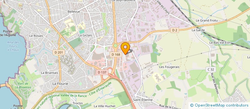localisation de l'entreprise MOGAN à SAINT-MALO