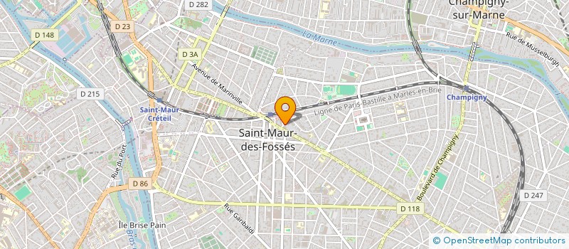 localisation de l'entreprise MOGANO à SAINT-MAUR-DES-FOSSES