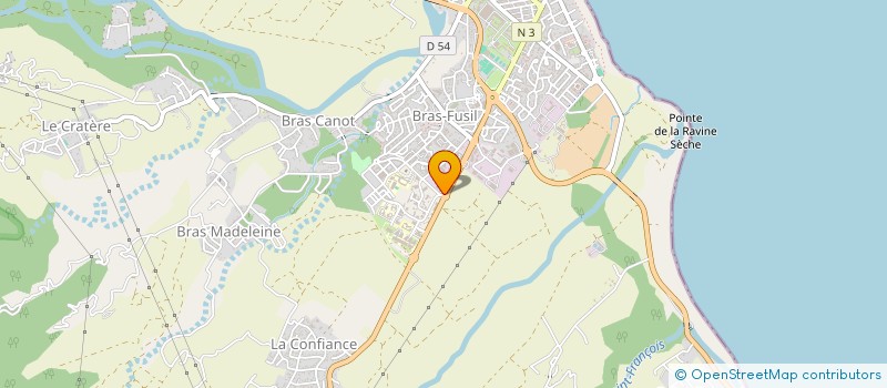 localisation de l'entreprise MOGATOLE à SAINT-BENOIT