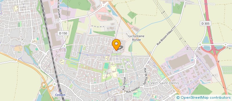 localisation de l'entreprise MOGAVY à VERT-SAINT-DENIS