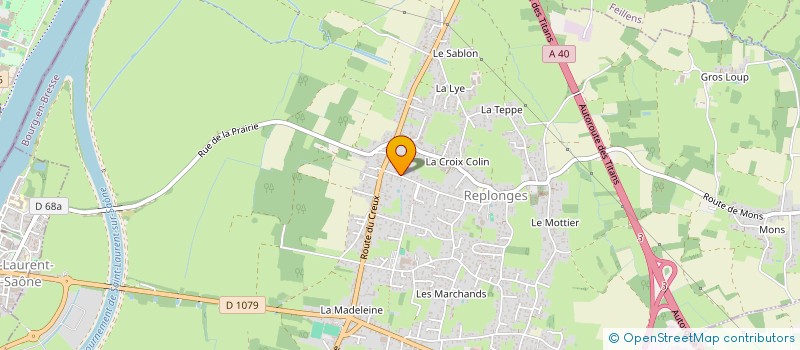 localisation de l'entreprise MOGEN  REPLONGES