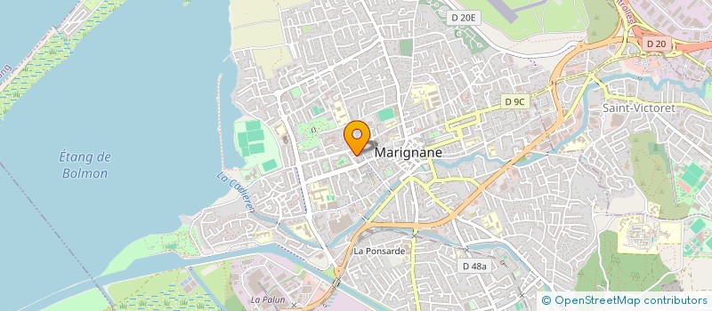 localisation de l'entreprise MOGIS à MARIGNANE