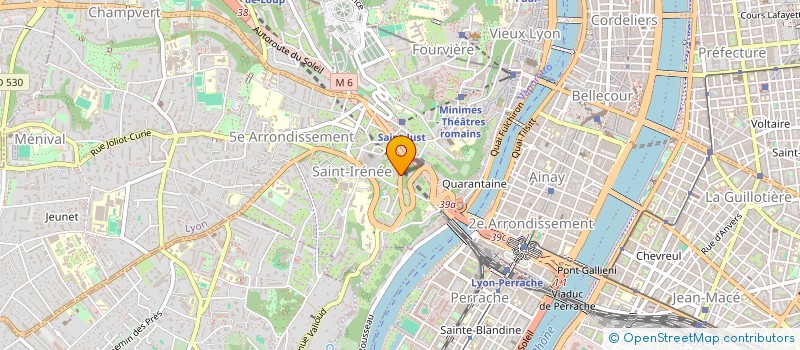 localisation de l'entreprise MOGLY INVESTMENTS  LYON 5EME