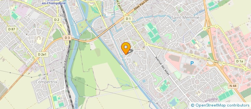 localisation de l'entreprise MOGNU  CHALONS-EN-CHAMPAGNE