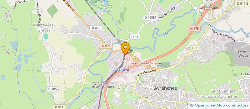 localisation de l'entreprise MOGO CONSULT  AVRANCHES