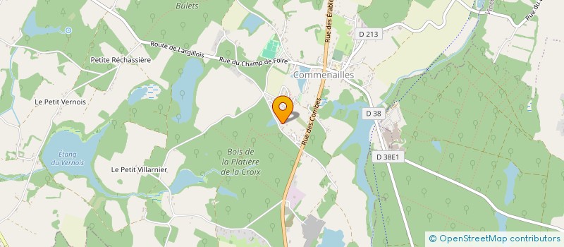 localisation de l'entreprise MOGOBE AFRIK'ART  COMMENAILLES