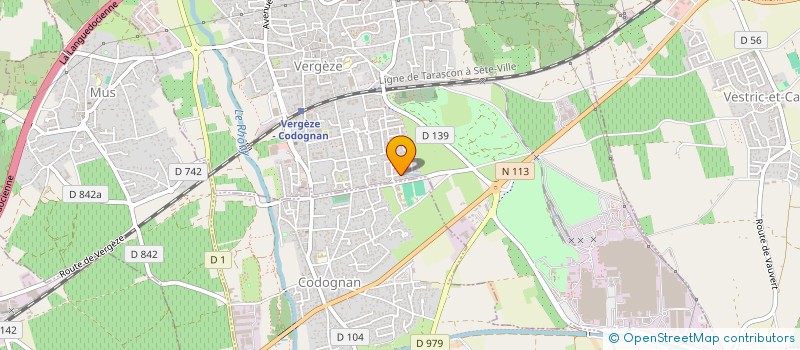 localisation de l'entreprise MOGOL  VERGEZE