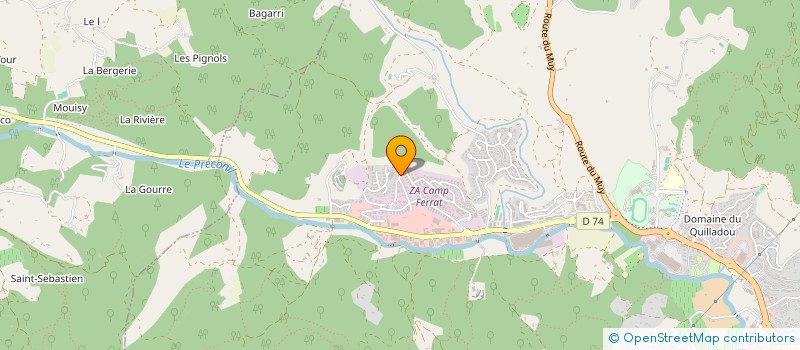localisation de l'entreprise MOGRAND à SAINTE-MAXIME