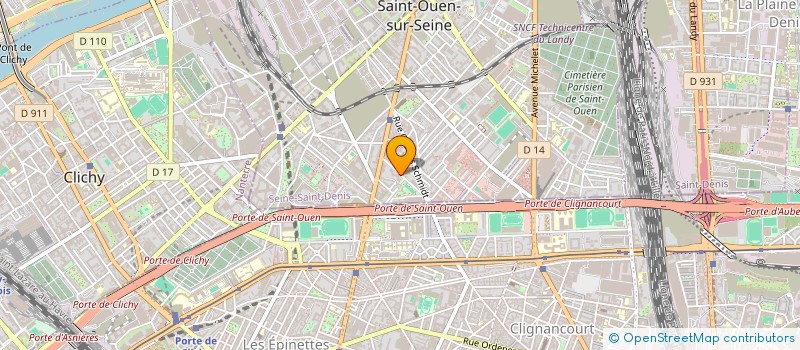 localisation de l'entreprise MOGS à SAINT-OUEN-SUR-SEINE