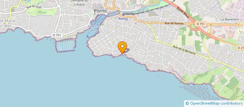 localisation de l'entreprise MOH à PORNIC