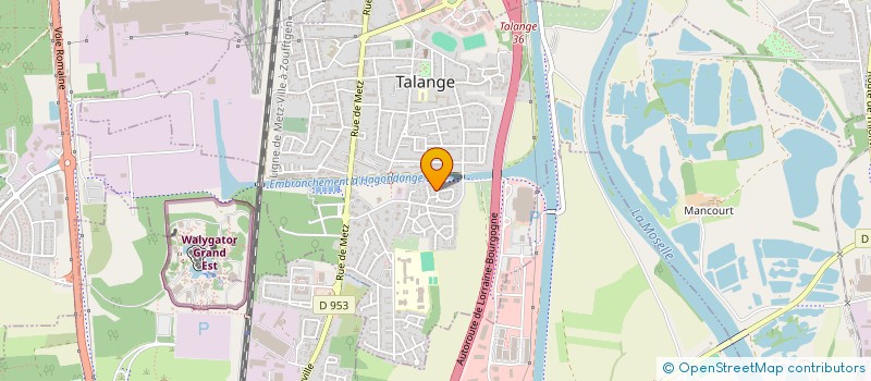 localisation de l'entreprise MOH  TALANGE