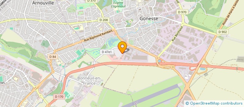 localisation de l'entreprise MOH AUTO SERVICES à GONESSE