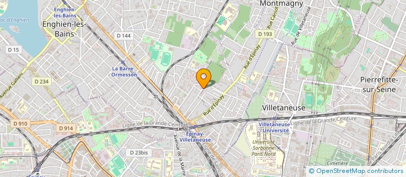 localisation de l'entreprise MOH DECO  DEUIL-LA-BARRE