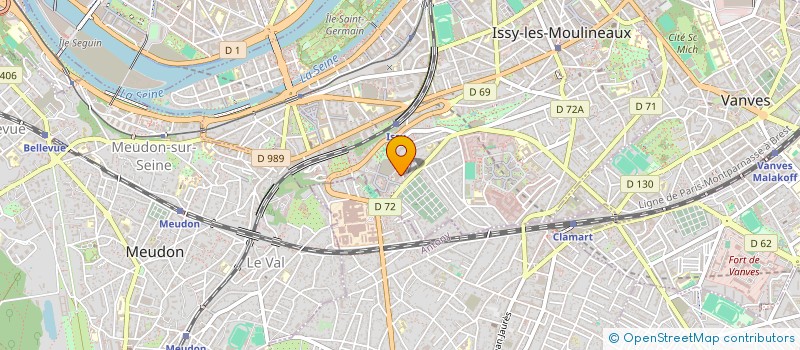 localisation de l'entreprise MOH'S TAXI  ISSY-LES-MOULINEAUX