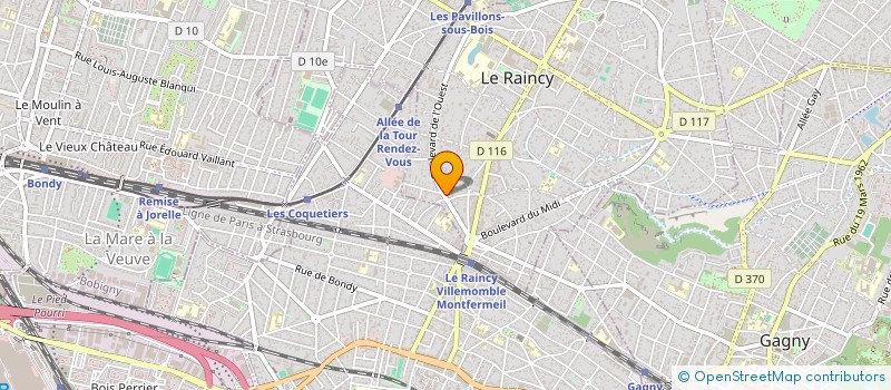 localisation de l'entreprise MOHA CONSULTING à LE RAINCY