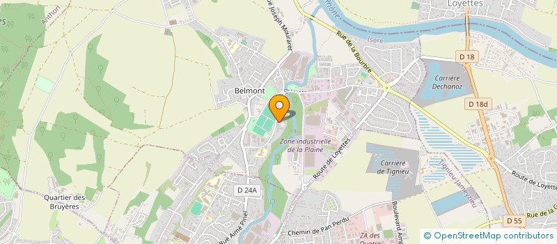 localisation de l'entreprise MOHAMED AMINE  CHAVANOZ