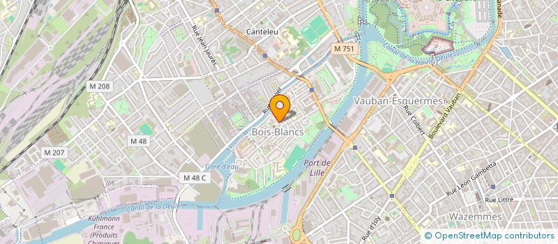 localisation de l'entreprise MOHAMED DALI à LILLE