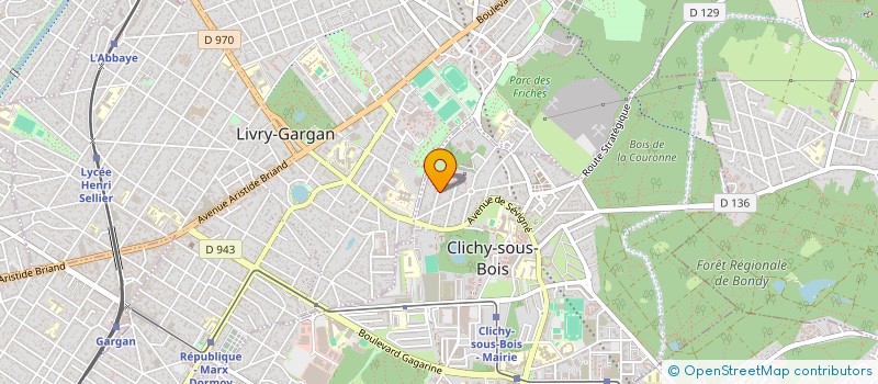 localisation de l'entreprise MOHAMED IMMOBILIER à CLICHY-SOUS-BOIS