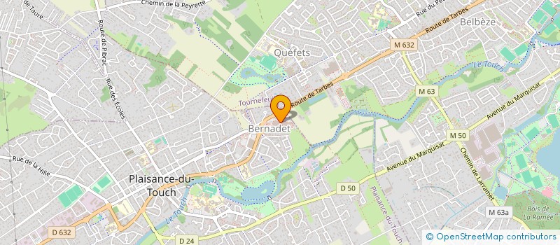 localisation de l'entreprise MOHANNA GROUPE  PLAISANCE-DU-TOUCH