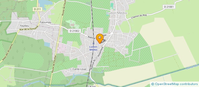 localisation de l'entreprise MOHARA  LUDON-MEDOC