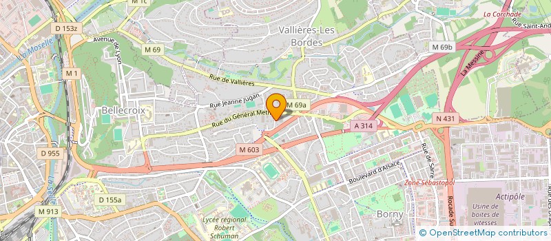 localisation de l'entreprise MOHAUPT SARL à METZ
