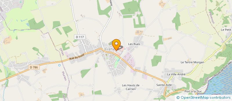 localisation de l'entreprise MOHE à FREHEL