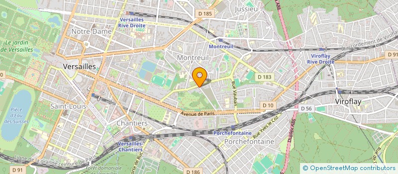 localisation de l'entreprise MOHEA SASU à VERSAILLES