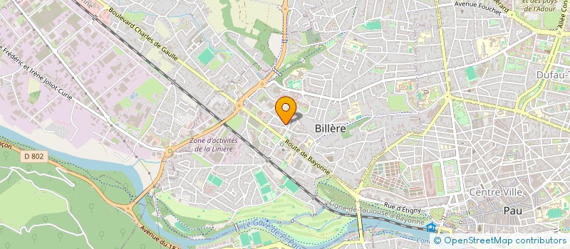 localisation de l'entreprise MOHEDAN  BILLERE