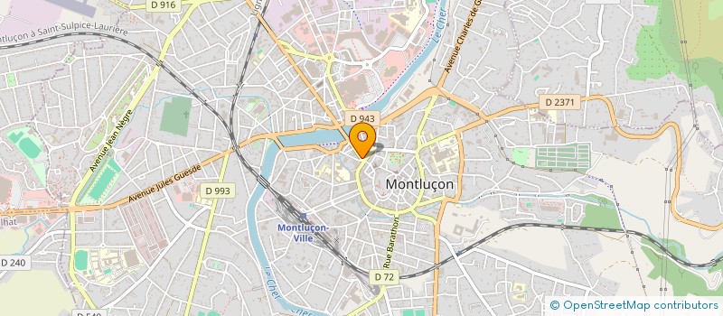 localisation de l'entreprise MOHESFA à MONTLUCON