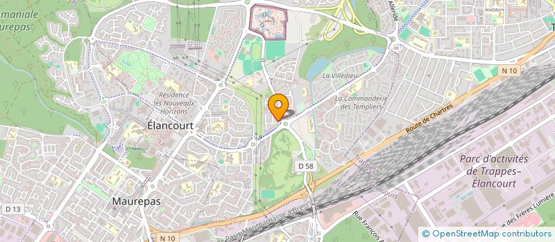 localisation de l'entreprise MOHFA TRANSPORT  ELANCOURT