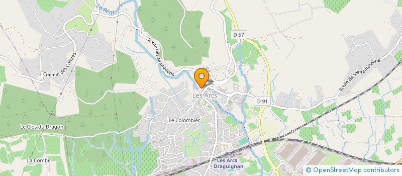 localisation de l'entreprise MOHGUI à LES ARCS