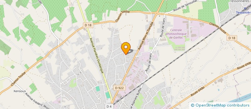 localisation de l'entreprise MOHINI HOLDING  GAILLAC