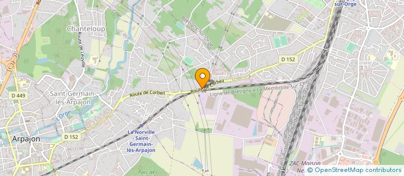 localisation de l'entreprise MOHNAYA OPTIQUE à SAINT-GERMAIN-LES-ARPAJON