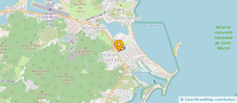 localisation de l'entreprise MOHO  SAINT MARTIN