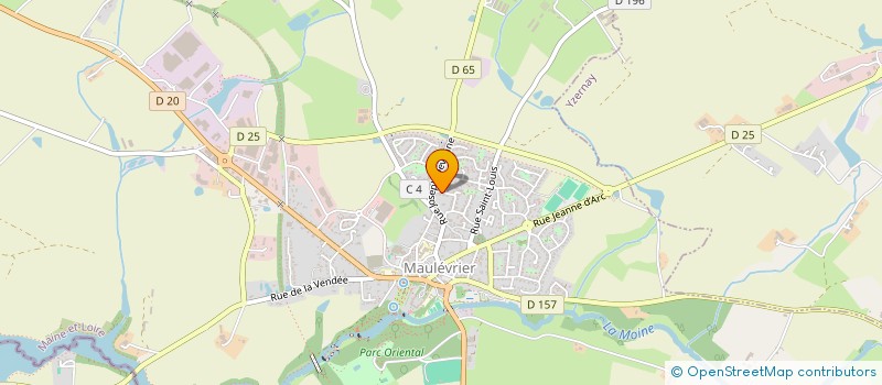 localisation de l'entreprise MOHR PATRIMOINE  MAULEVRIER