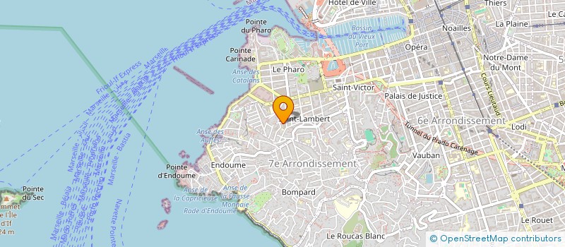 localisation de l'entreprise MOHS CAPITAL  MARSEILLE