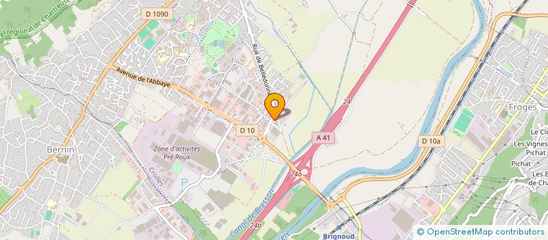 localisation de l'entreprise MOI  CROLLES