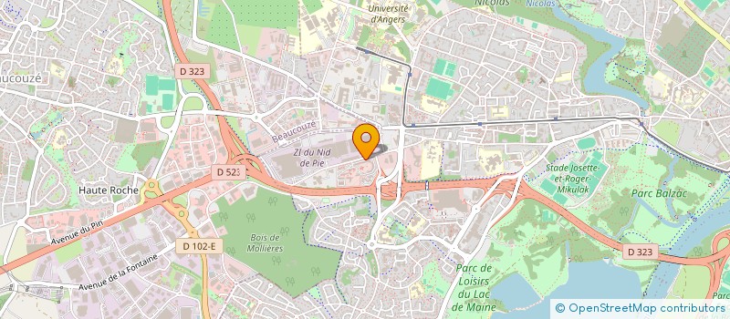 localisation de l'entreprise MOI EN BIO  ANGERS