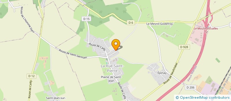 localisation de l'entreprise MOI ET MOI  LA RUE-SAINT-PIERRE