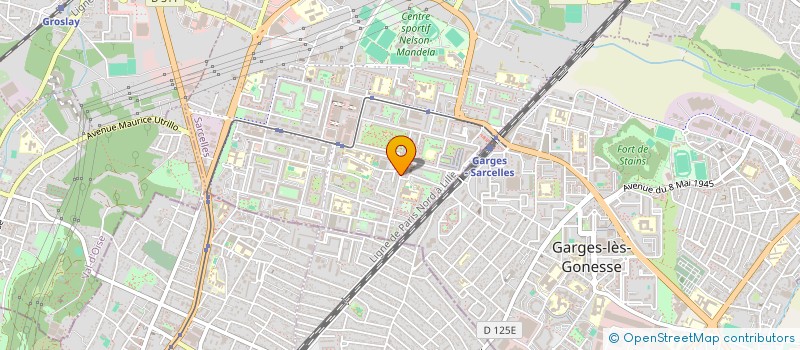 localisation de l'entreprise MOI JAMAIS SEULE à SARCELLES