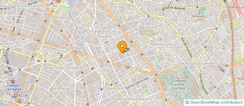 localisation de l'entreprise MOI JE JOUE LA COMEIDE  PARIS