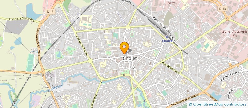 localisation de l'entreprise MOI MA MAISON... à CHOLET