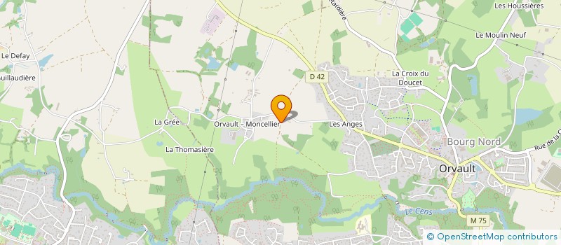 localisation de l'entreprise MOI MANAGEMENT OPERATIONNEL DE L'INNOVATION à ORVAULT