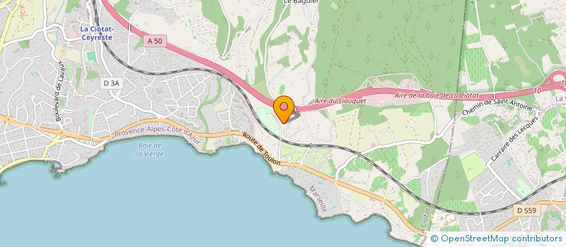 localisation de l'entreprise MOI PROMOTEUR IMMOBILIER  LA CIOTAT