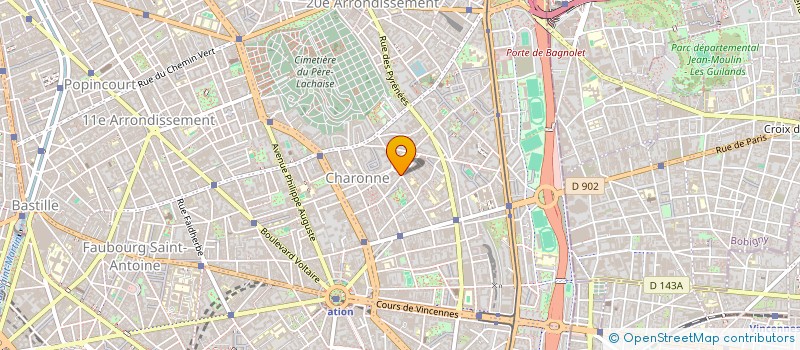 localisation de l'entreprise MOI SANS TOIT à PARIS