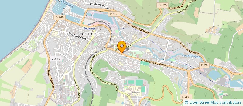 localisation de l'entreprise MOIJE  FECAMP