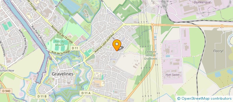 localisation de l'entreprise MOIKOT à GRAVELINES